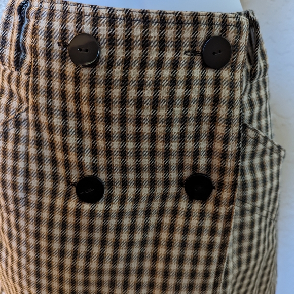Small plaid tweed style skirt NWT - Picture 3 of 7